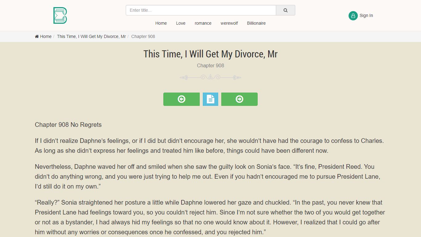 Read This Time, I Will Get My Divorce, Mr Chapter 908